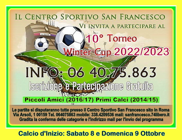 1 - Winter Cup 2022-23